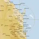 Live Gympie Weather Radar - 256km - Rain Rate