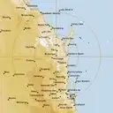 Live Gympie Weather Radar - 256km - Rain Rate