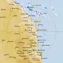 Live Gympie Weather Radar - 256km - Rain Rate