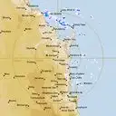Live Gympie Weather Radar - 256km - Rain Rate