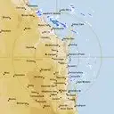 Live Gympie Weather Radar - 256km - Rain Rate