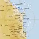 Live Gympie Weather Radar - 256km - Rain Rate