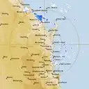 Live Gympie Weather Radar - 256km - Rain Rate