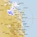 Live Gympie Weather Radar - 256km - Rain Rate