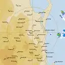 Live Gympie Weather Radar - 128km - Rain Rate
