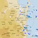 Live Gympie Weather Radar - 128km - Rain Rate
