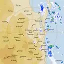 Live Gympie Weather Radar - 128km - Rain Rate