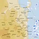 Live Gympie Weather Radar - 128km - Rain Rate
