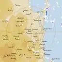 Live Gympie Weather Radar - 128km - Rain Rate