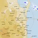 Live Gympie Weather Radar - 128km - Rain Rate