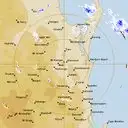 Live Gympie Weather Radar - 128km - Rain Rate