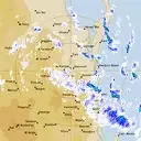 Live Gympie Weather Radar - 128km - Rain Rate