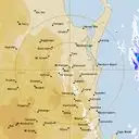 Live Gympie Weather Radar - 128km - Rain Rate