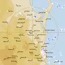 Live Gympie Weather Radar - 128km - Rain Rate