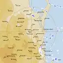 Live Gympie Weather Radar - 128km - Rain Rate