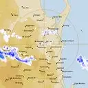 Live Gympie Weather Radar - 128km - Rain Rate