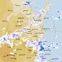 Live Gympie Weather Radar - 128km - Rain Rate