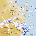 Live Gympie Weather Radar - 128km - Rain Rate