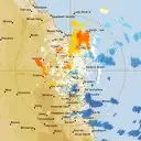 Live Gympie Weather Radar - 128km - Doppler Wind