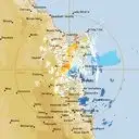 Live Gympie Weather Radar - 128km - Doppler Wind
