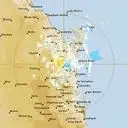 Live Gympie Weather Radar - 128km - Doppler Wind