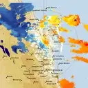 Live Gympie Weather Radar - 128km - Doppler Wind