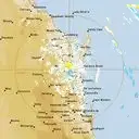 Live Gympie Weather Radar - 128km - Doppler Wind