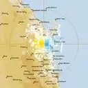 Live Gympie Weather Radar - 128km - Doppler Wind