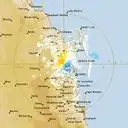 Live Gympie Weather Radar - 128km - Doppler Wind