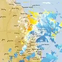 Live Gympie Weather Radar - 128km - Doppler Wind
