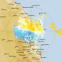 Live Gympie Weather Radar - 128km - Doppler Wind
