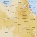Live Richmond Weather Radar - 512km - Rain Rate