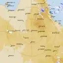 Live Richmond Weather Radar - 512km - Rain Rate