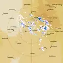 Live Richmond Weather Radar - 256km - Rain Rate