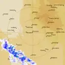 Live Richmond Weather Radar - 256km - Rain Rate