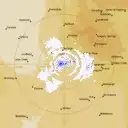 Live Richmond Weather Radar - 256km - Rain Rate