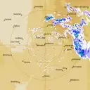 Live Richmond Weather Radar - 256km - Rain Rate