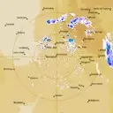 Live Richmond Weather Radar - 256km - Rain Rate