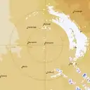 Live Richmond Weather Radar - 128km - Rain Rate