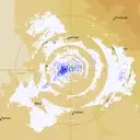 Live Richmond Weather Radar - 128km - Rain Rate