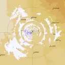 Live Richmond Weather Radar - 128km - Rain Rate