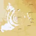 Live Richmond Weather Radar - 128km - Rain Rate