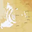 Live Richmond Weather Radar - 128km - Rain Rate
