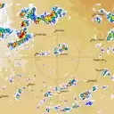 Live Richmond Weather Radar - 128km - Rain Rate