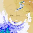 Live Richmond Weather Radar - 128km - Rain Rate