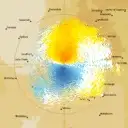Live Richmond Weather Radar - 128km - Doppler Wind