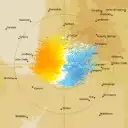 Live Richmond Weather Radar - 128km - Doppler Wind