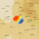 Live Richmond Weather Radar - 128km - Doppler Wind