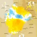 Live Richmond Weather Radar - 128km - Doppler Wind