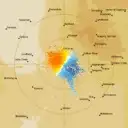 Live Richmond Weather Radar - 128km - Doppler Wind